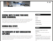 Tablet Screenshot of how-to-profits.com